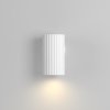 Lampa ścienna kinkiet nowoczesny designerski tuba aluminium biały Calipso MAYTONI C106WL-01-GU10-W