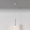  Lampa wisząca nowoczesna klasyczna LED tuba aluminium biała regulacja wysokości Orlo MAYTONI P085PL-12W4K-W