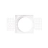 Oprawa wpustowa do skompletowania minimalistyczna okrągła biała aluminiowa Spilio H190.04 MAXLIGHT 