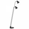 Czarna Lampa Stojąca Podłogowa Vintage AVALONE 7077 ARGON