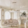 Kryształowa Lampa Wisząca Nad Stół Glamour Złota DUNE DIA005PL-06G MAYTONI