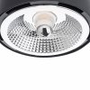 Nowoczesny minimalistyczny stylowy plafon czarny alternatywa dla lamp tuba CLEVLAND 4691 Argon
