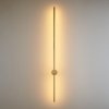 Lampa ścienna kinkiet LED listwa metalowy złoty elegancki klasyczny minimalistyczny uniwersalny SPARO ST-1067W-1GD Step Into Design