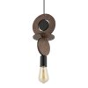 Nowoczesna Lampa Wisząca Drewniana W Stylu Boho DROPS WOOD C 11175 Nowodvorski Lighting