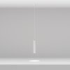 Lampa wisząca minimalistyczna LED aluminium biały nad stół do jadalni do salonu Focus LED Maytoni P072PL-L12W4K-1