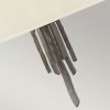 Lampa wisząca Spyre 6 źródeł światła matowy brąz elegancka nowoczesna okrągły lniany abażur HK-SPYRE6P-MMB HINKLEY