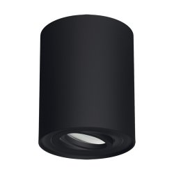 Nowoczesna oprawa sufitowa natynkowa tuba spot kolor czarny HARY C GU10 BLACK 03713