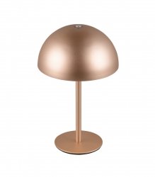Lampka stołowa nocna LED brązowa grzybek designerska nowoczesna ściemnialna do pokoju dziecięcego MUNOZ R54891165 Rl