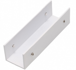 Złącze proste do szynoprzewodu zewnętrznego natynkowego AZZARDO TRACK IP65 STRAIGHT CONNECTOR WHITE AZ6937