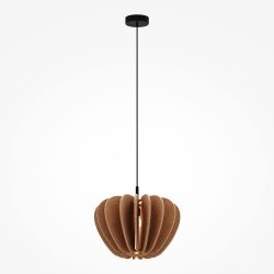  Lampa wisząca designerska nowoczesna aluminium czarna brąz nad stół do jadalni do salonu ozdobna Cambio MAYTONI MOD398PL-01BR 