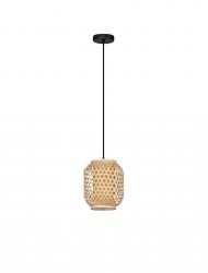 Lampa wisząca z ratanu pleciona naturalna POMALCA LE44860 Luces Exlusivas