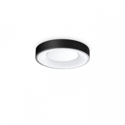 Plafon Sufitowy Nowoczesny Minimalistyczny LED Czarno Biały PLANET 328140 IDEAL LUX