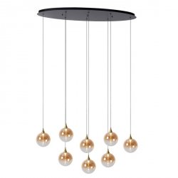 Nowoczesna Lampa Wisząca LED Szklane Klosze Kule GISELA 13494/29/62 LUCIDE