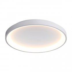 Biały nowoczesny okrągły plafon led Raden CLN-3151-M-WH