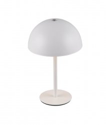 Lampka stołowa nocna LED biała grzybek designerska nowoczesna ściemnialna do pokoju dziecięcego MUNOZ R54891131 Rl