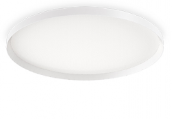 Lampa sufitowa LED okrągła biała minimalistyczna klasyczna Fly pl d90 2700k 341200 IDEAL LUX 