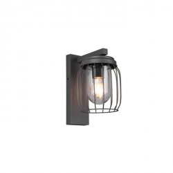 Kinkiet Zewnętrzny Loft Antracytowy Vintage TUELA 210860142 TRIO