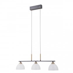 Minimalistyczna lampa wisząca Żyrandol Montiela Italux PND-34374-3-BK salonowa nad stół
