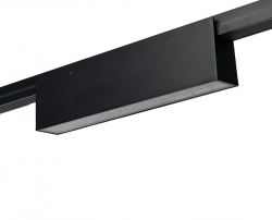 Czarna oprawa LED do systemu szynowego magnetycznego Azzardo TRACK IP65 LIDO 20W 4000K BLACK AZ6955