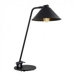 Lampka Stołowa Czarna Vintage GABIA 4998 ARGON
