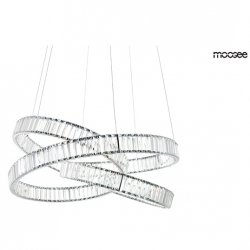 Kryształowa Lampa Wisząca Glamour LED Nowoczesna WAVE MSE1501100196 MOOSEE
