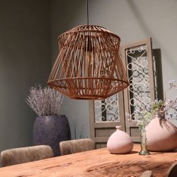 Lampa sufitowa bambusowa 38x38x32cm