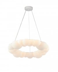 Lampa Wisząca chmurka LED Cloud 50cm Biała 32W 4000K Step into Design ST-DL6123P-50