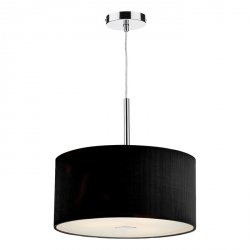 Czarna Lampa Wisząca Nowoczesna ZARAGOZA ZAR1022 DAR LIGHTING