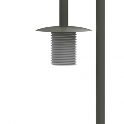 Grafitowy przewód G9 o długości 1,5M do kloszy SNOWBALL systemu CAMELEON CABLE SB G9 1,5M 12090 Nowodvorski Lighting 