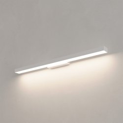 Nowoczesny biały kinkiet łazienkowy nad lustro IP44 minimalistyczny klasyczny AQUA LP-987/1W M WH CCT Light Prestige  