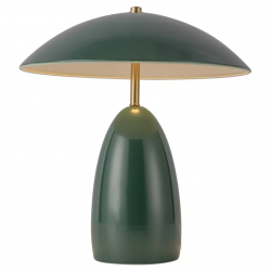 Designerska lampa stołowa LED Poppy ALM-POPPY-TL-M-PG Ciemnozielona