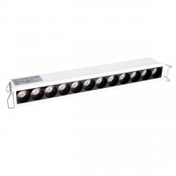 Oprawa wpuszczana w sufit LED minimalistyczna klasyczna prostokątna biała aluminiowa X-line H0138 MAXLIGHT 