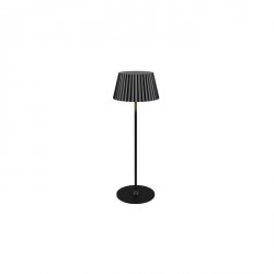Lampka Stołowa Przenośna Czarna Indoor/Outdoor LED SUAREZ R57706132 RL