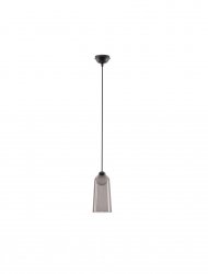 Klasyczna lampa wisząca LED różowy szklany klosz podłużny minimalistyczna uniwersalna dekoracyjna elegancka TAVENCO LE45210 Luces Exclusivas
