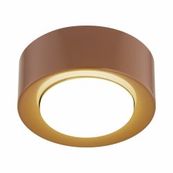 Lampa sufitowa plafon okrągły klasyczny nowoczesny minimalistyczny kolor terakota ELORA 8916 Argon