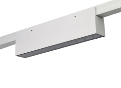 Biała oprawa LED do systemu szynowego magnetycznego Azzardo TRACK IP65 LIDO 20W 3000K WHITE  AZ6952