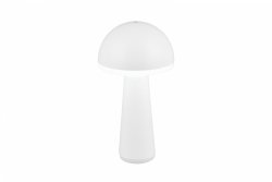 Nowoczesna Dekoracyjna Lampka Stołowa LED Biała FUNGO R57716131 RL IP54