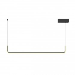 Lampa wisząca LED czarna listwa nad stół minimalistyczna klasyczna uniwersalna Urus P0644 MAXLIGHT 