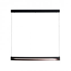 Nowoczesna Brązowa Lampa Wisząca LED SINGAPUR P0553 MAXLIGHT