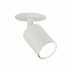 Nowoczesna oprawa sufitowa podtynkowa biała regulowana tuba spot uniwersalna NEX 10802 TK-Lighting