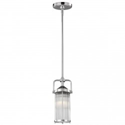 Łazienkowa lampa wisząca chrom retro Paulson FE-PAULSON-MP Feiss