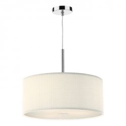 Biała Lampa Wisząca Nowoczesna ZARAGOZA ZAR1733 DAR LIGHTING