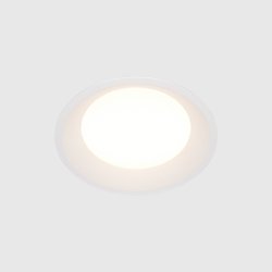 Lampa wbudowana wpuszczana w sufit LED okragła aluminiowa biała Okno MAYTONI DL055-18W3K-W