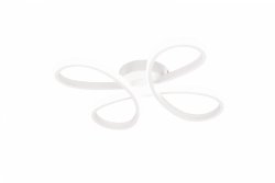 Nowoczesna Dekoracyjna Lampa Sufitowa Biały Plafon FLY 645610131 TRIO