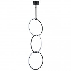 Lampa wisząca COCO LED czarna 40 cm ST-10339P/3H Step Into Design