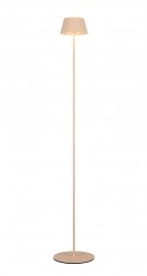 Lampa stojąca Indoor/Outdoor LED beżowa metalowa minimalistyczna klasyczna uniwersalna SUAREZ IP44 R47706166 RL