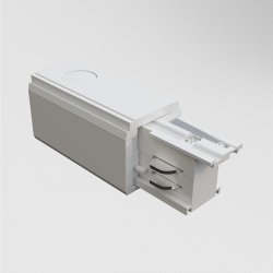  Komponenty do natynkowego systemu szynowego 3-fazowego wewnętrzne wejście zasilania Accessories for tracks Trinity MAYTONI TRA005B-31W-R