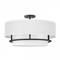 Lampa wisząca Graham Hinkley HK-GRAHAM-L-BK czarna w stylu Art Deco