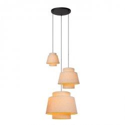 Lampa Wisząca Abażurowa Nowoczesna TRIBURTE 21435/13/38 LUCIDE