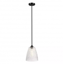 Lampa wisząca Windsor Czarna ELS-WINDSOR-P-BLK Elstead Lighting